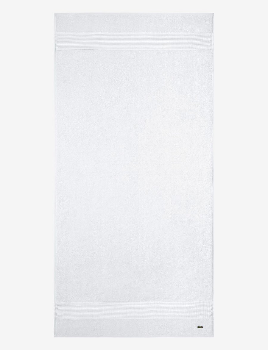 Lacoste Home - LLECROCO Bath towel - blanc - 0
