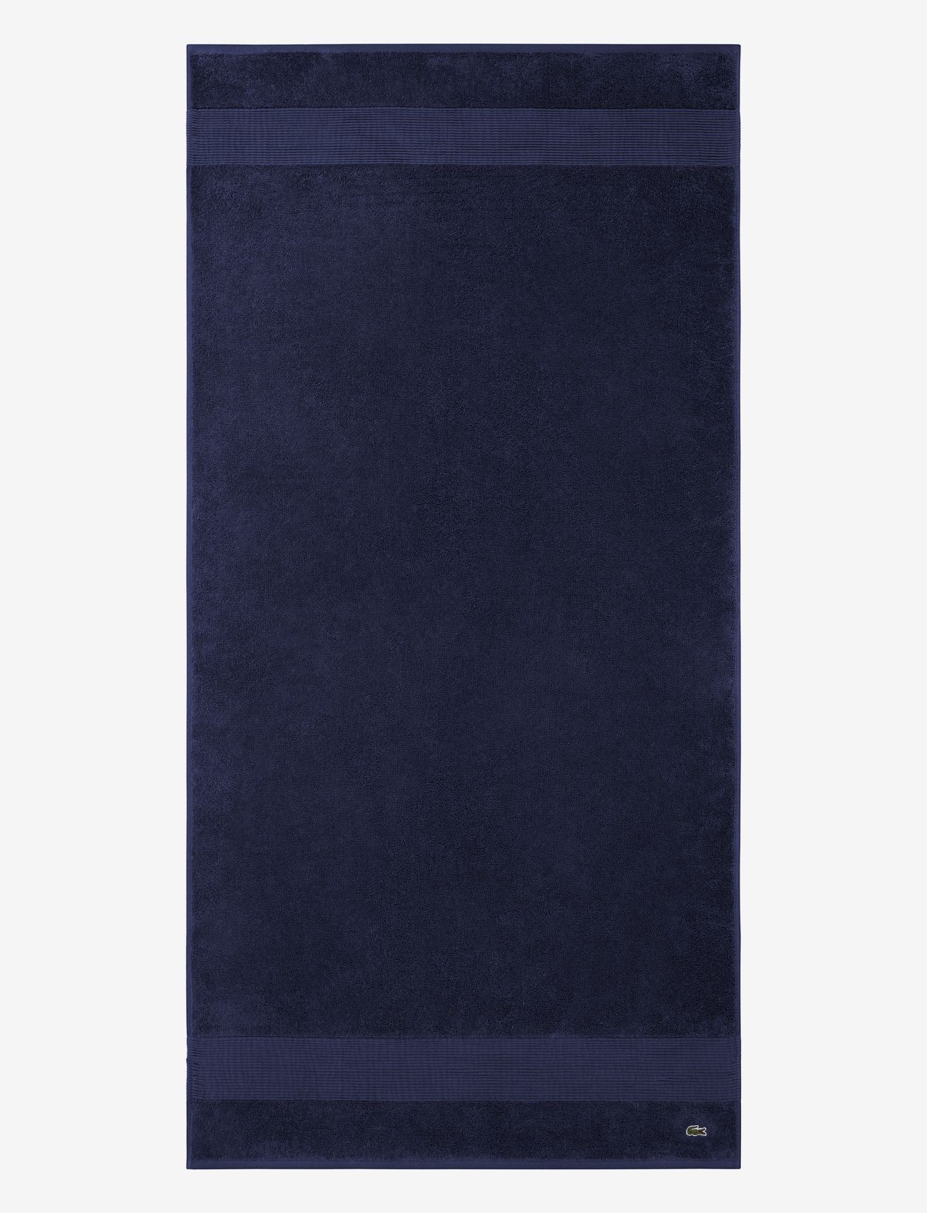 Lacoste Home - LLECROCO Bath towel - badehåndklæder - marine - 0