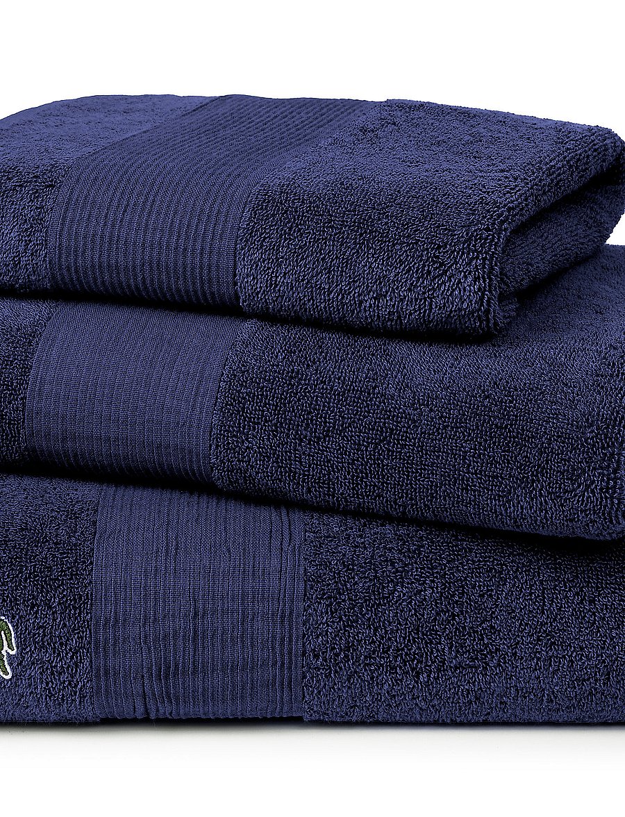 Lacoste Home - LLECROCO Bath sheet - marine - 0