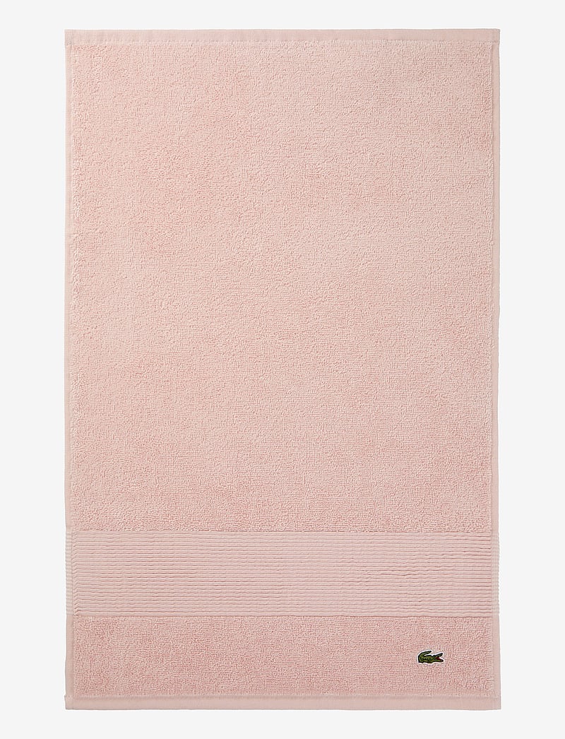 Lacoste Home - LLECROCO Guest towel - gästehandtücher - rosepal - 0