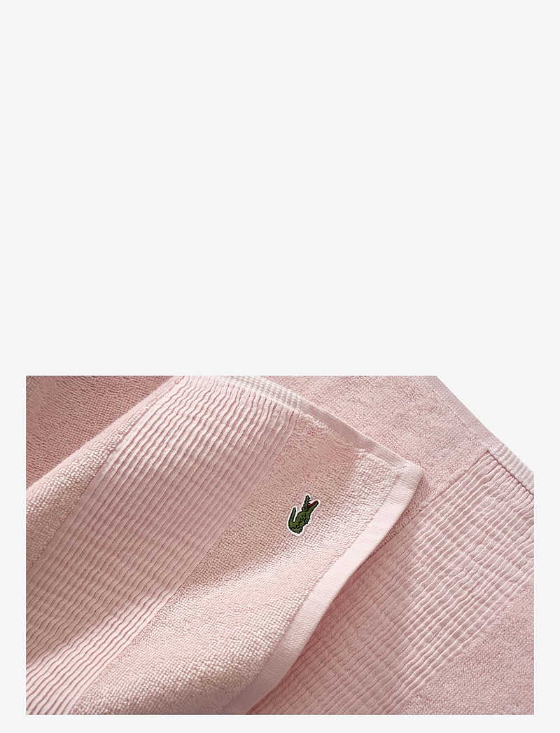 Lacoste Home - LLECROCO Guest towel - gästehandtücher - rosepal - 1