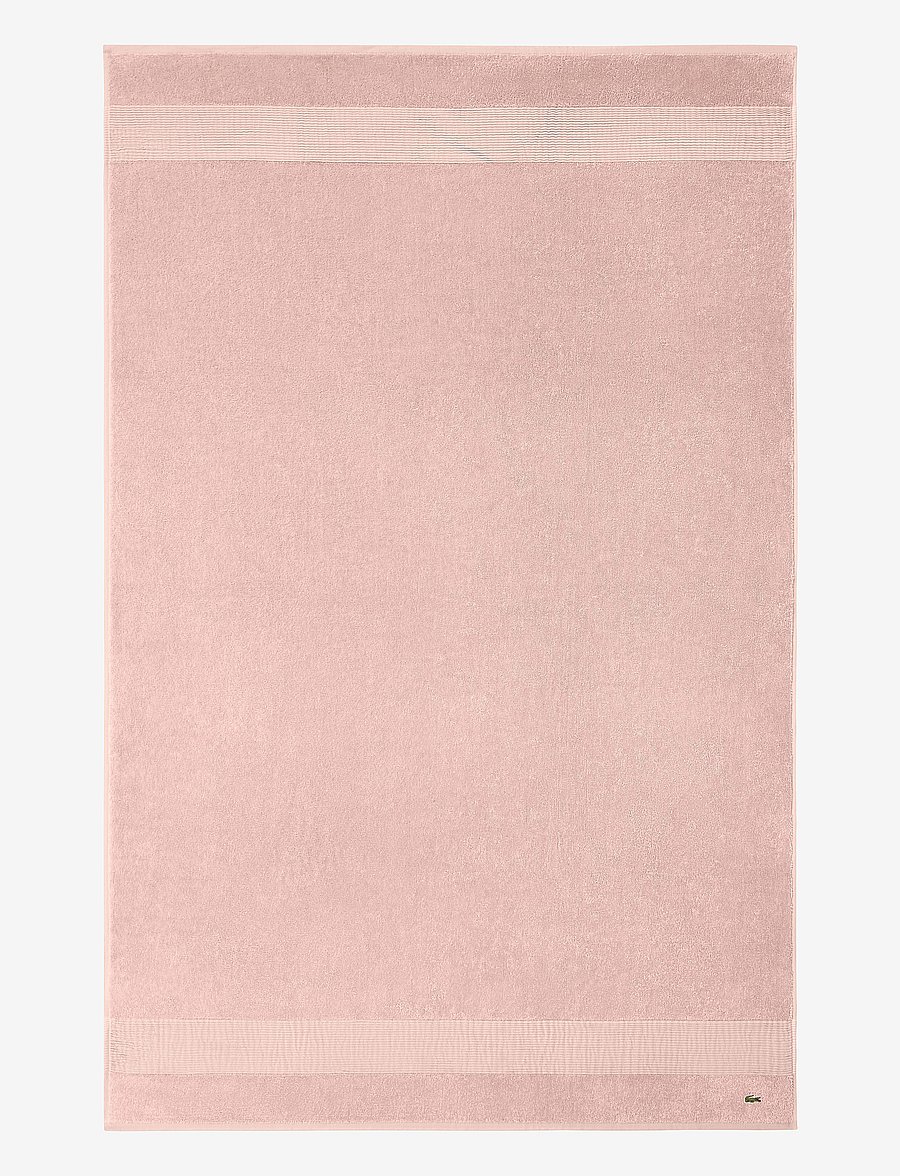 Lacoste Home - LLECROCO Bath sheet - külaliste käterätikud - rosepal - 1