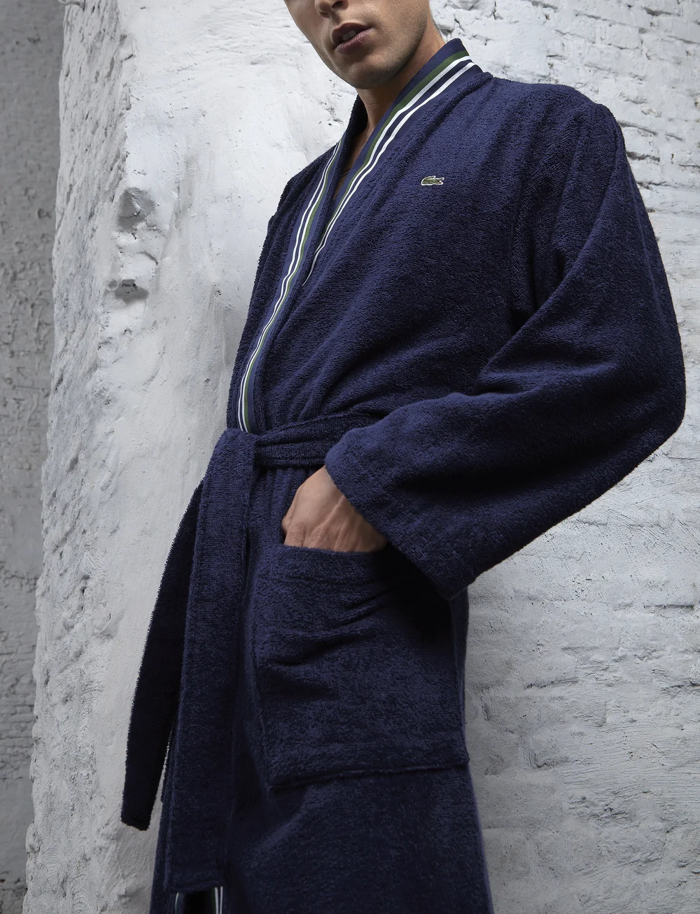 Lacoste Home - LCLUB Bath robe - shop by price - marine - 2