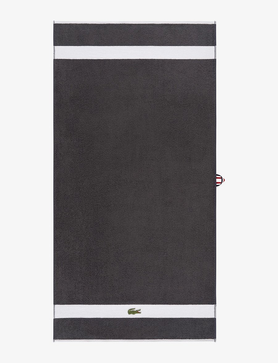 Lacoste Home - LCASUAL Bath towel - badetücher - bitume - 1
