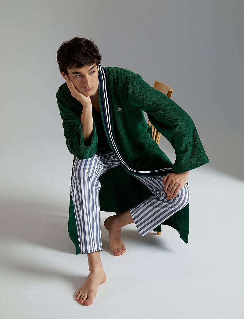 Lacoste Home - LCLUB Bath robe - everyday style - vert - 0