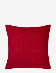 Lacoste Home - LLACOSTE Cushion cover - dekoratīvas spilvendrānas - rouge - 0