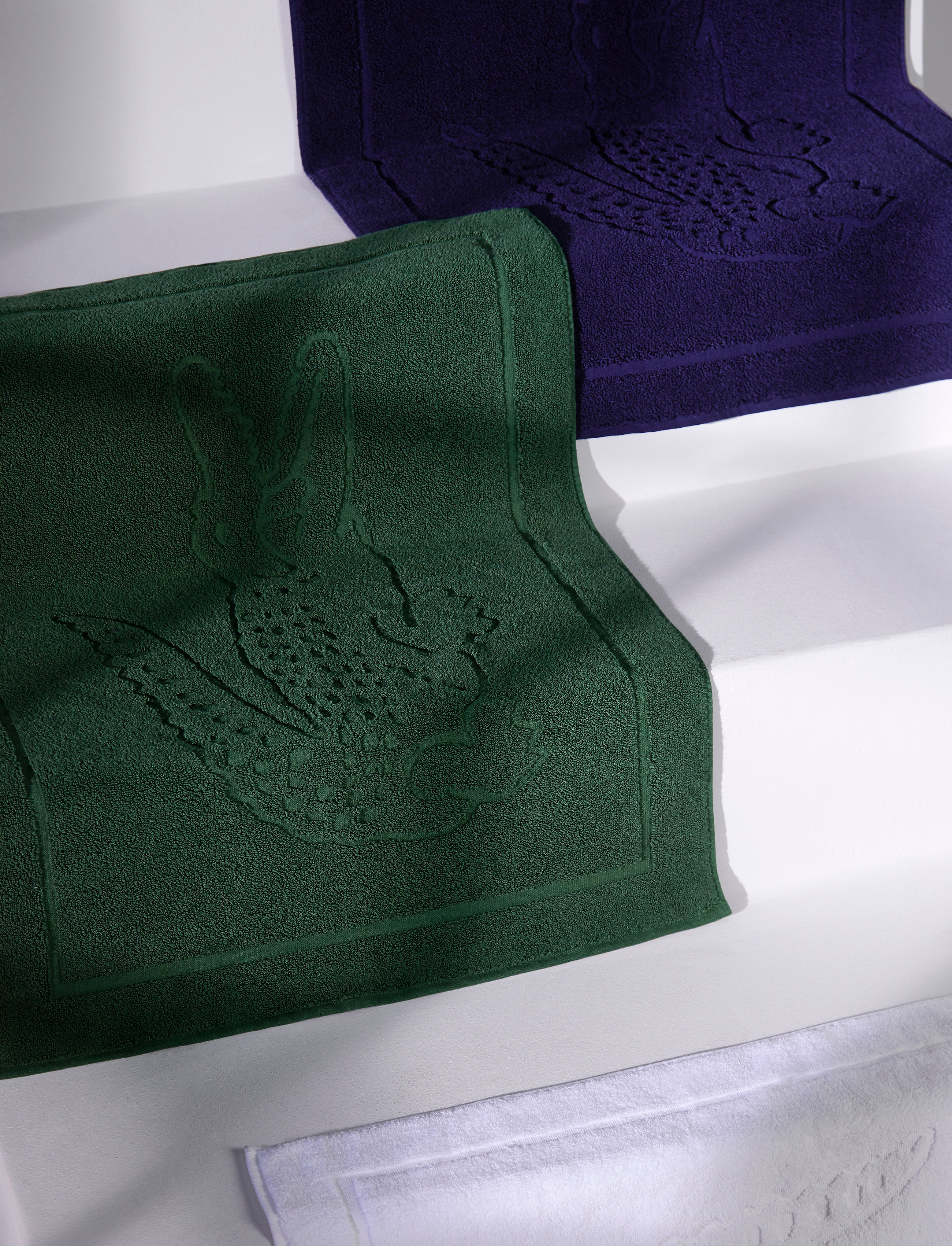 Lacoste Home Llacoste Bath Mat, 55X80 cm, Rugs & Carpets, Weiß - Rugs, Homeware