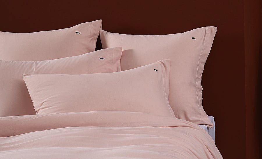 Lacoste Home - LPIQUE2 Duvet cover - bettbezüge - rosepal - 0