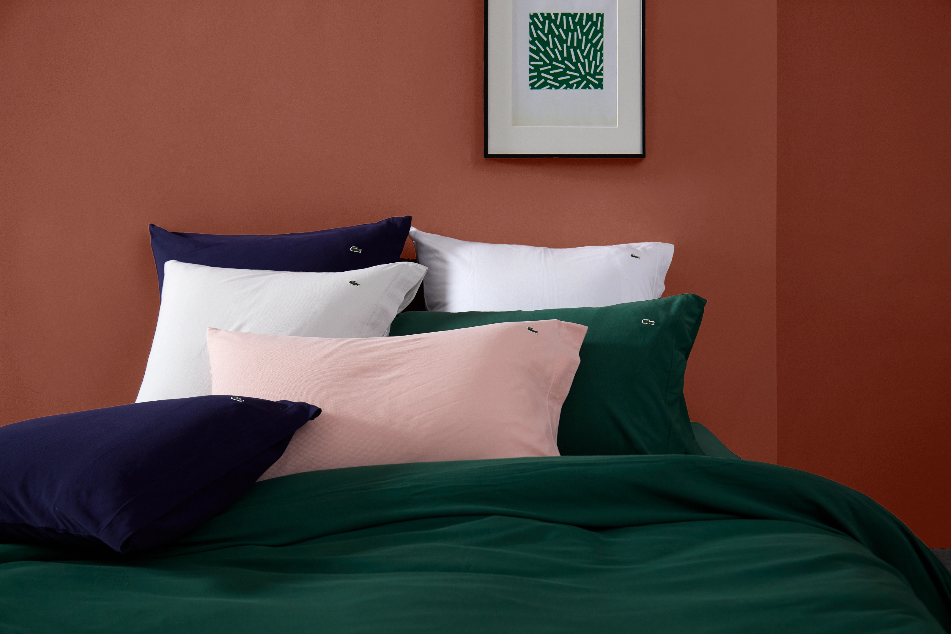 Lacoste Home - LPIQUE2 Pillow case - rosepal - 2