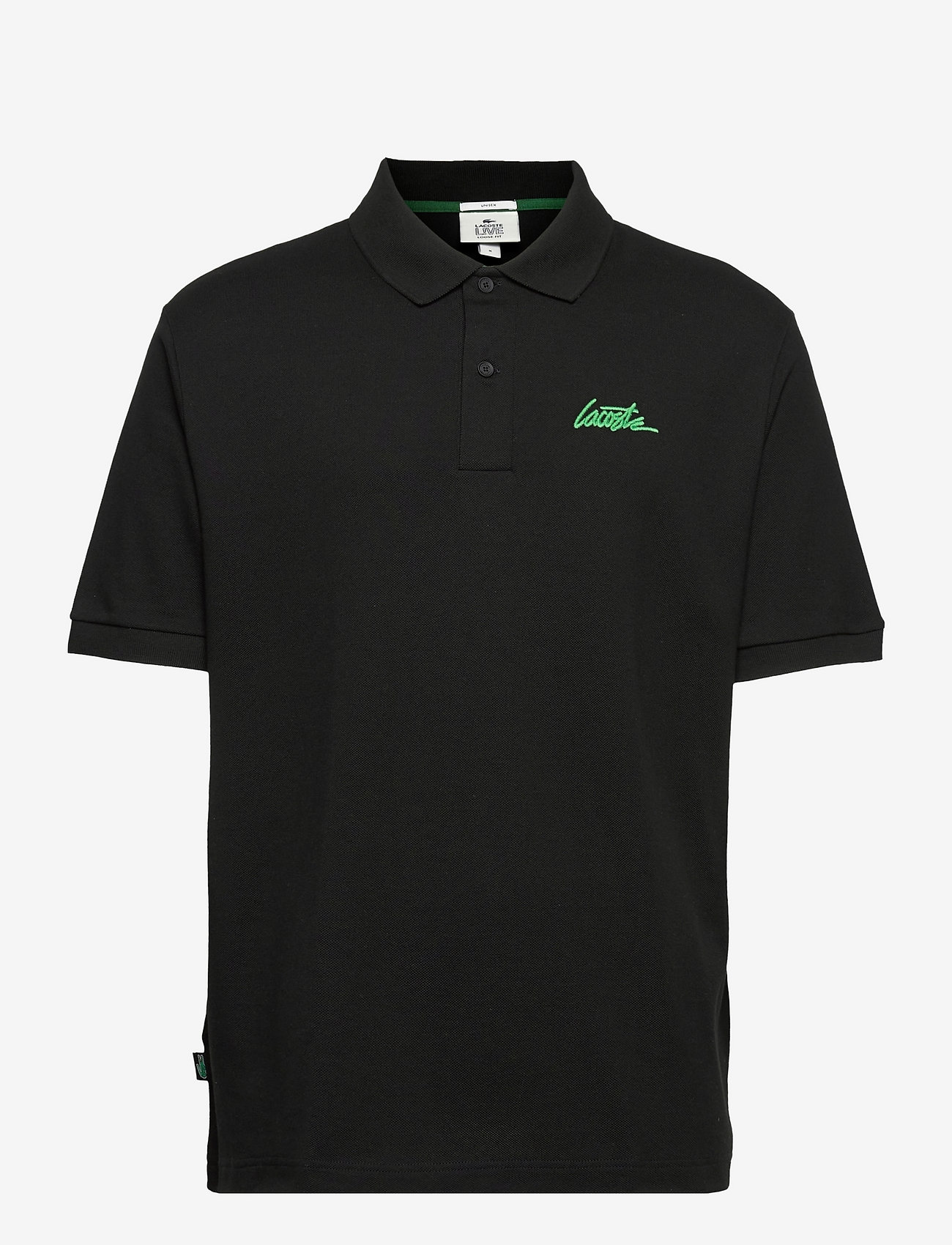 Lacoste Live - POLOS - black/fluorine green - 0