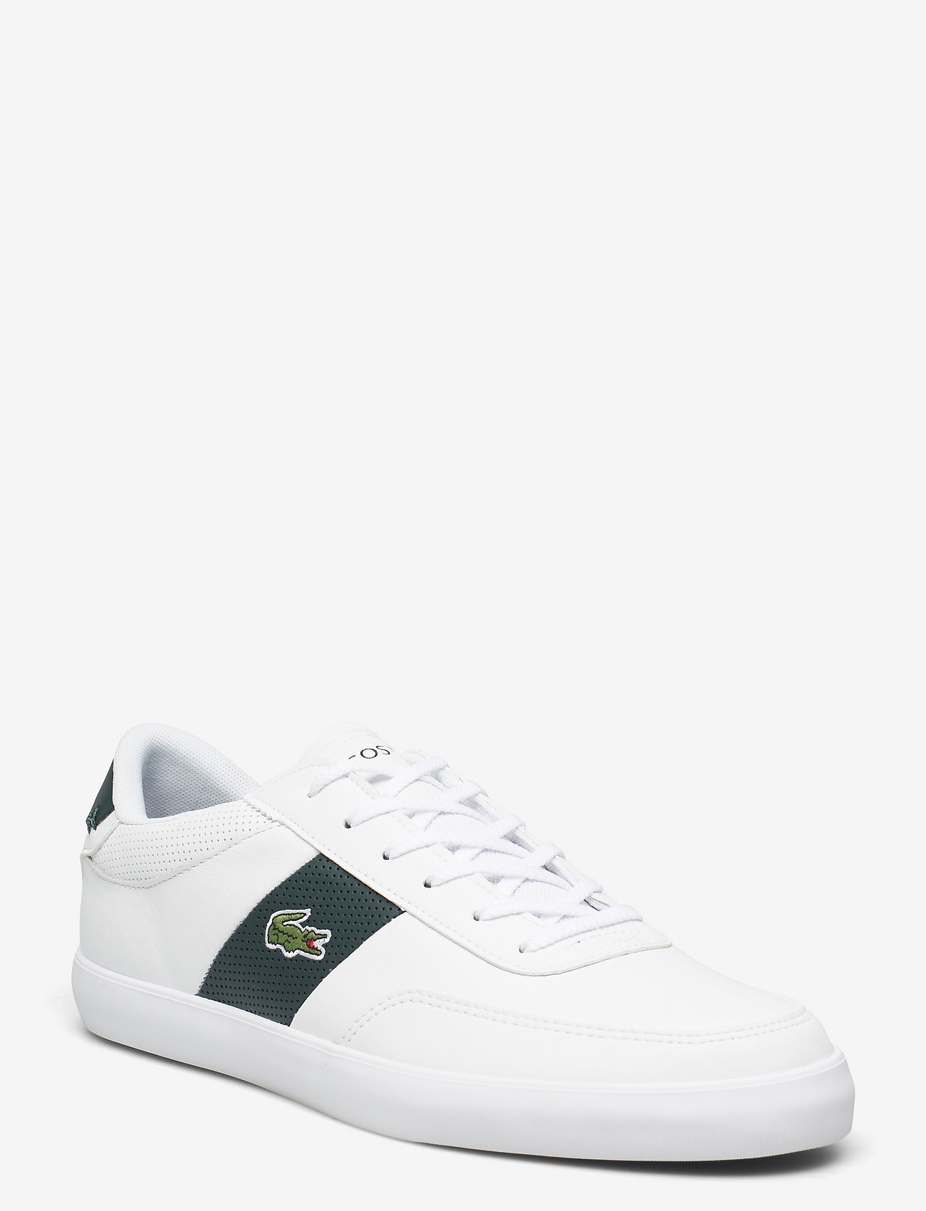 Lacoste Shoes - COURT-MASTER 0120 1 - wht/dk grn lthr - 0