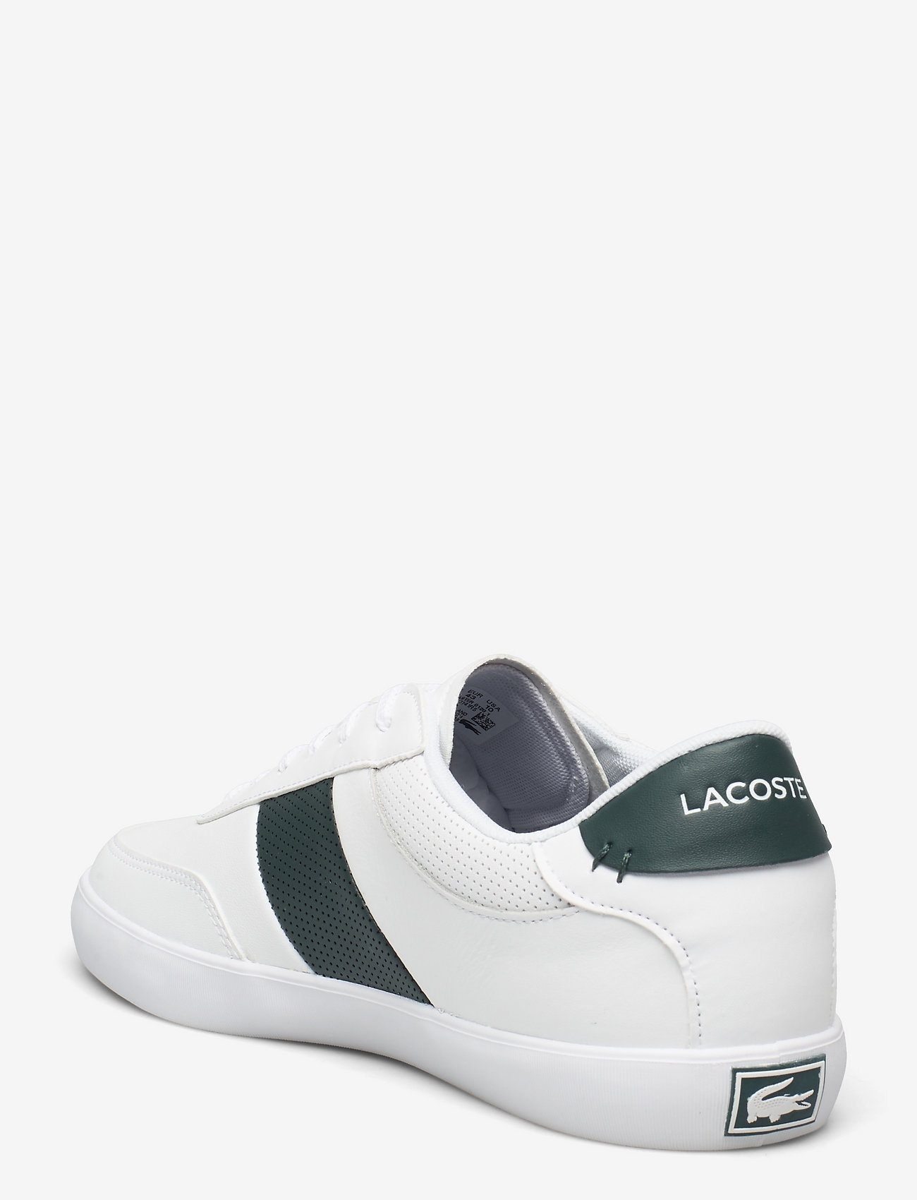 Lacoste Shoes - COURT-MASTER 0120 1 - wht/dk grn lthr - 2