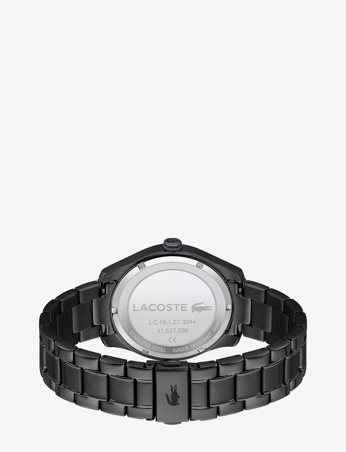 Black and blue lacoste watch sales