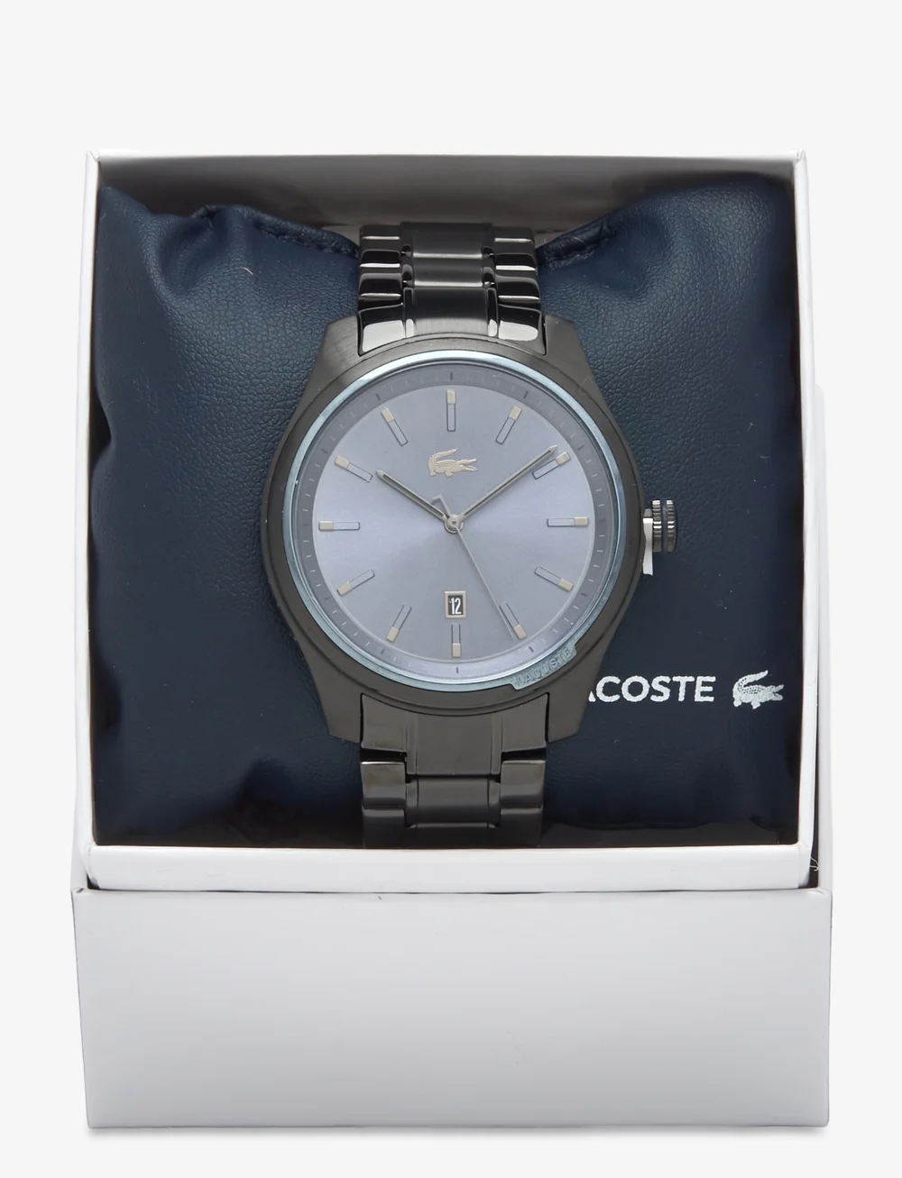 Lacoste 2025 watch silver