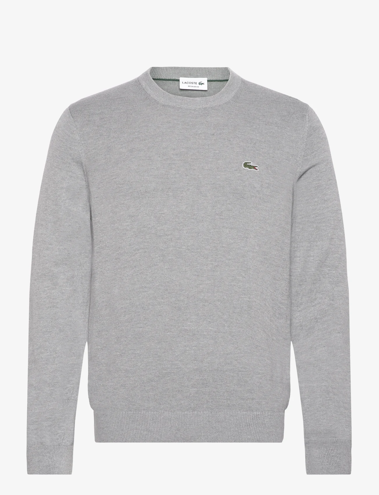 Lacoste - SWEATERS - rundhalsad - silver chine - 0