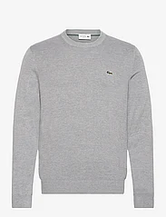 Lacoste - SWEATERS - knitted round necks - silver chine - 0