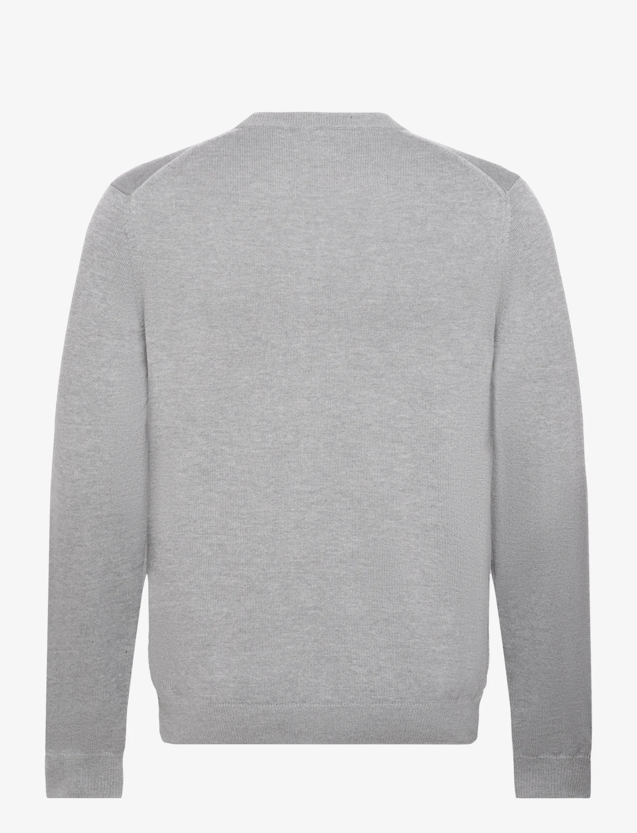 Lacoste - SWEATERS - knitted round necks - silver chine - 1