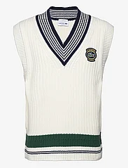 Lacoste - SWEATERS - knitted vests - lapland/navy blue-green - 0