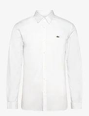 Lacoste - WOVEN SHIRTS - casual hemden - white - 0