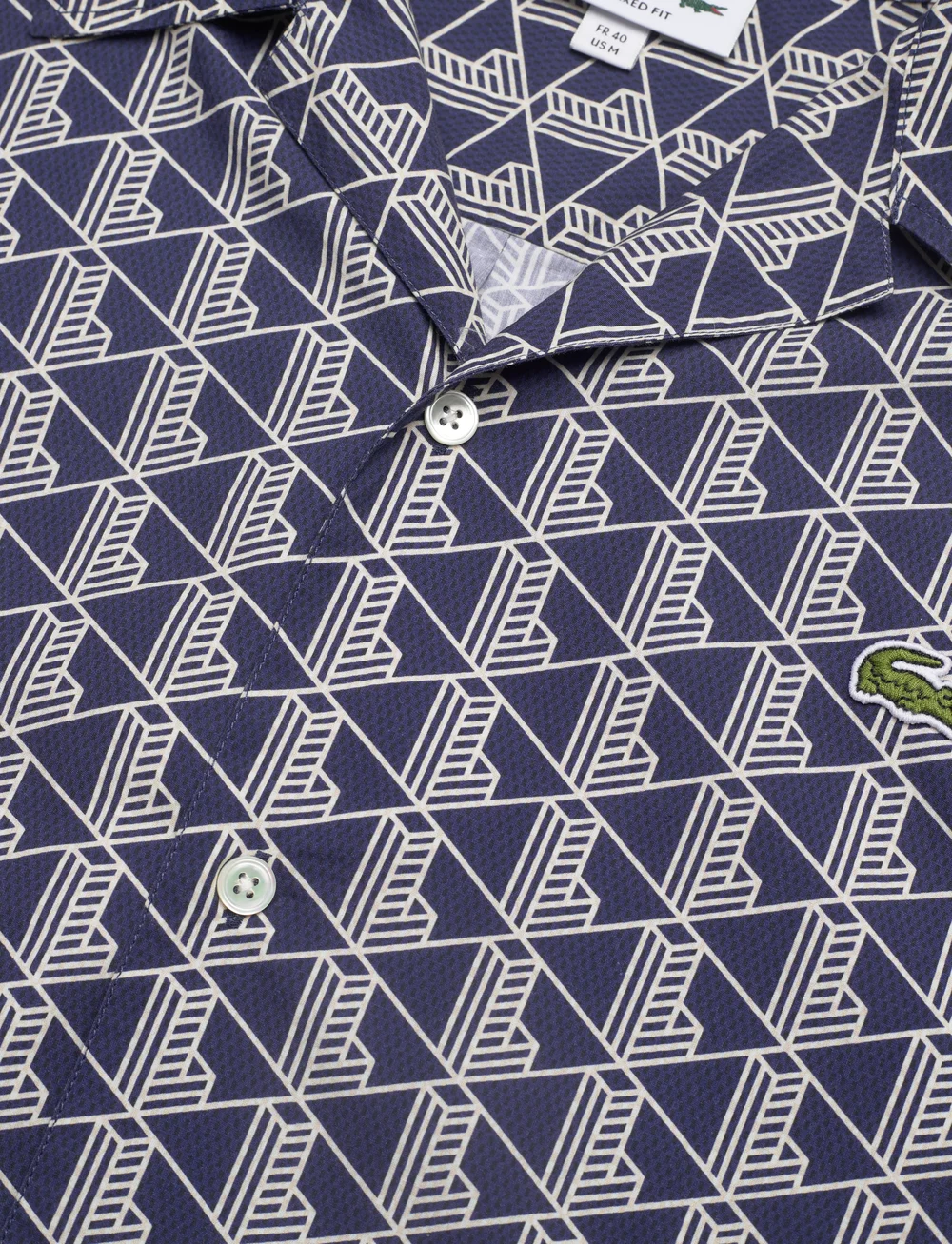 Lacoste woven discount shirts