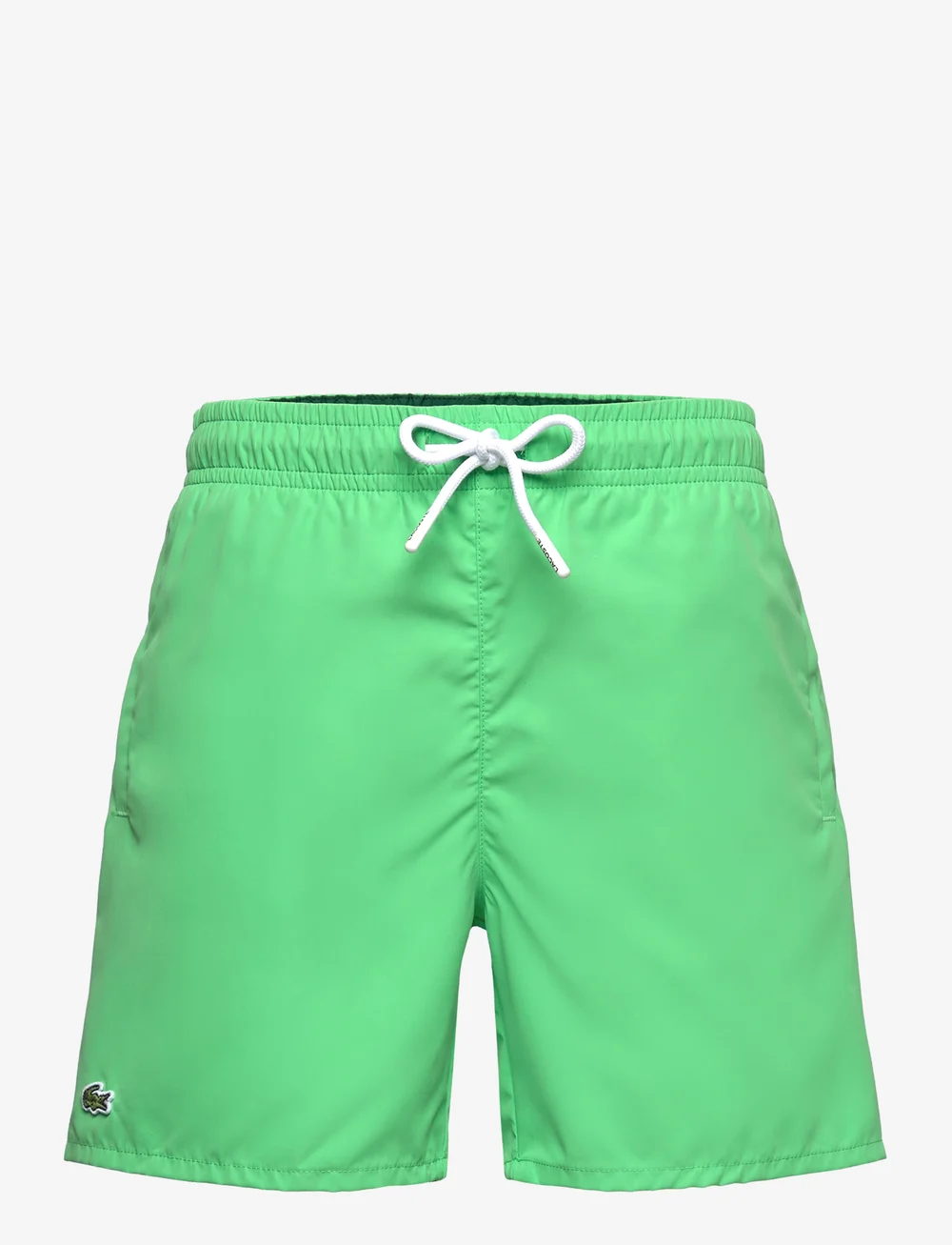 Green lacoste discount swim shorts