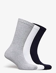 Lacoste - SOCKS - regular socks - silver chine/white-navy b - 1