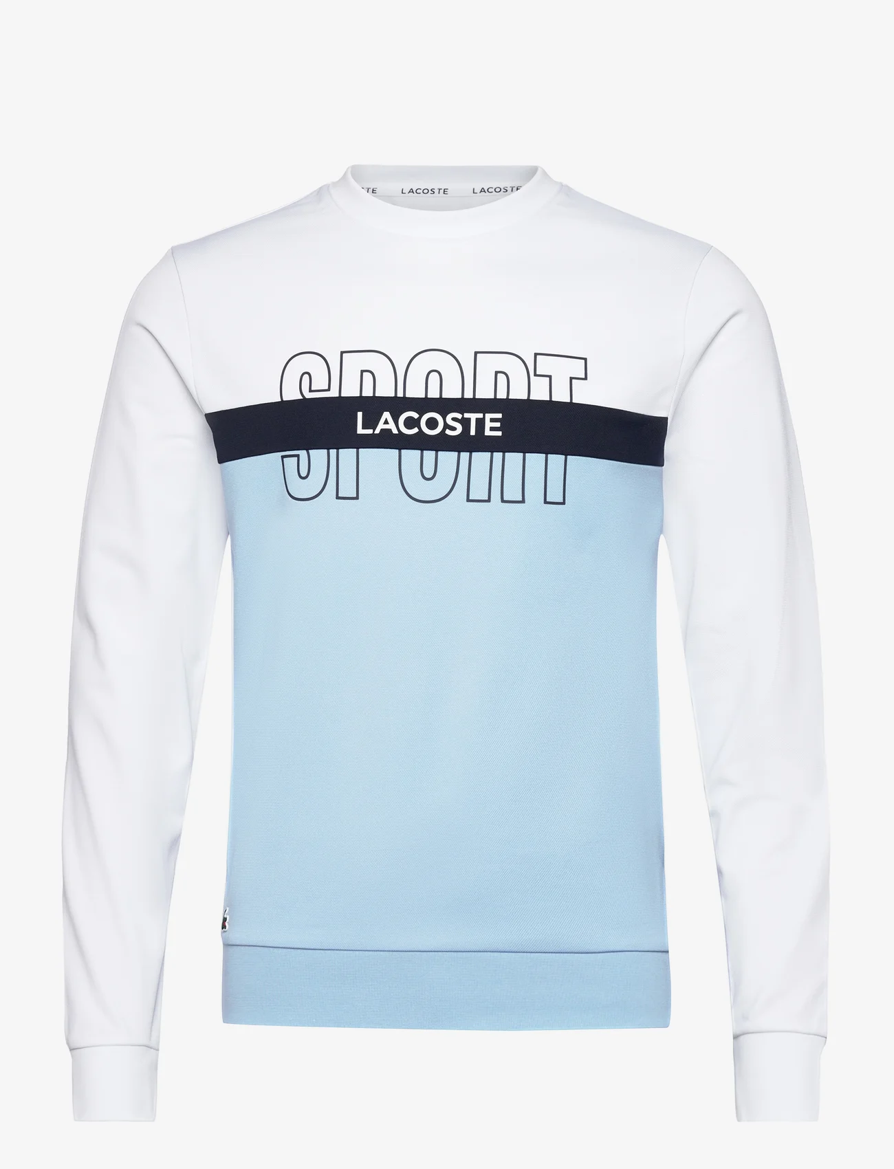 Lacoste - SWEATSHIRTS - white/navy blue-overview - 0