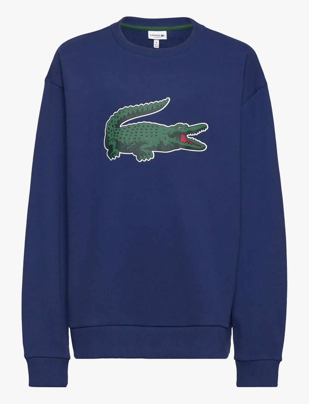 Lacoste large 2025 logo sweatshirt