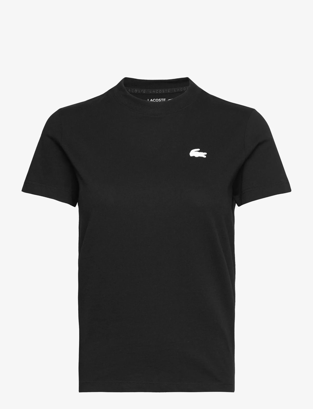 Lacoste - TEE-SHIRT&TURTLE NE - t-shirts - black - 0