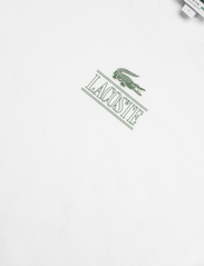 Lacoste - TEE-SHIRT&TURTLE NECK - short-sleeved t-shirts - white - 2