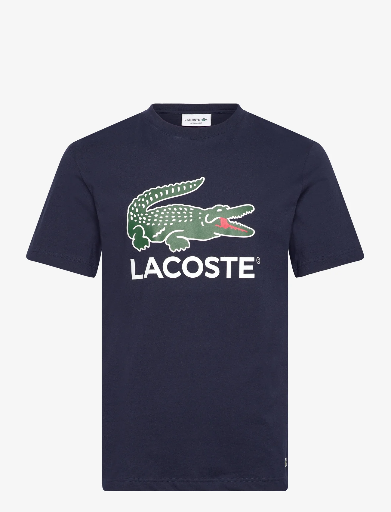 Lacoste - TEE-SHIRT&TURTLE NECK - t-shirts - navy blue - 0