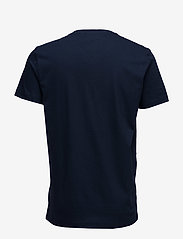 Lacoste - TEE-SHIRT&TURTLE NECK - short-sleeved t-shirts - navy blue - 1