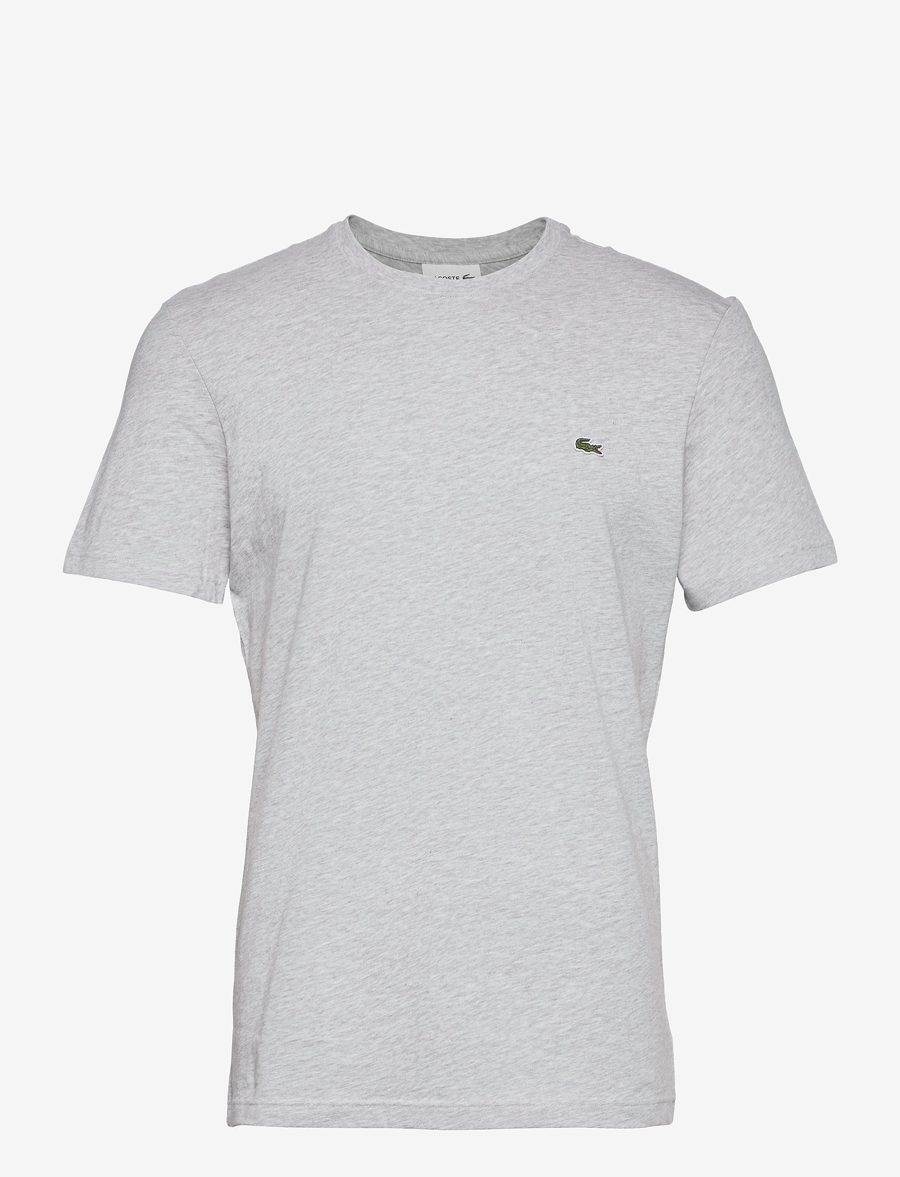 Lacoste - TEE-SHIRT&TURTLE NECK - short-sleeved t-shirts - grey-cca - 0