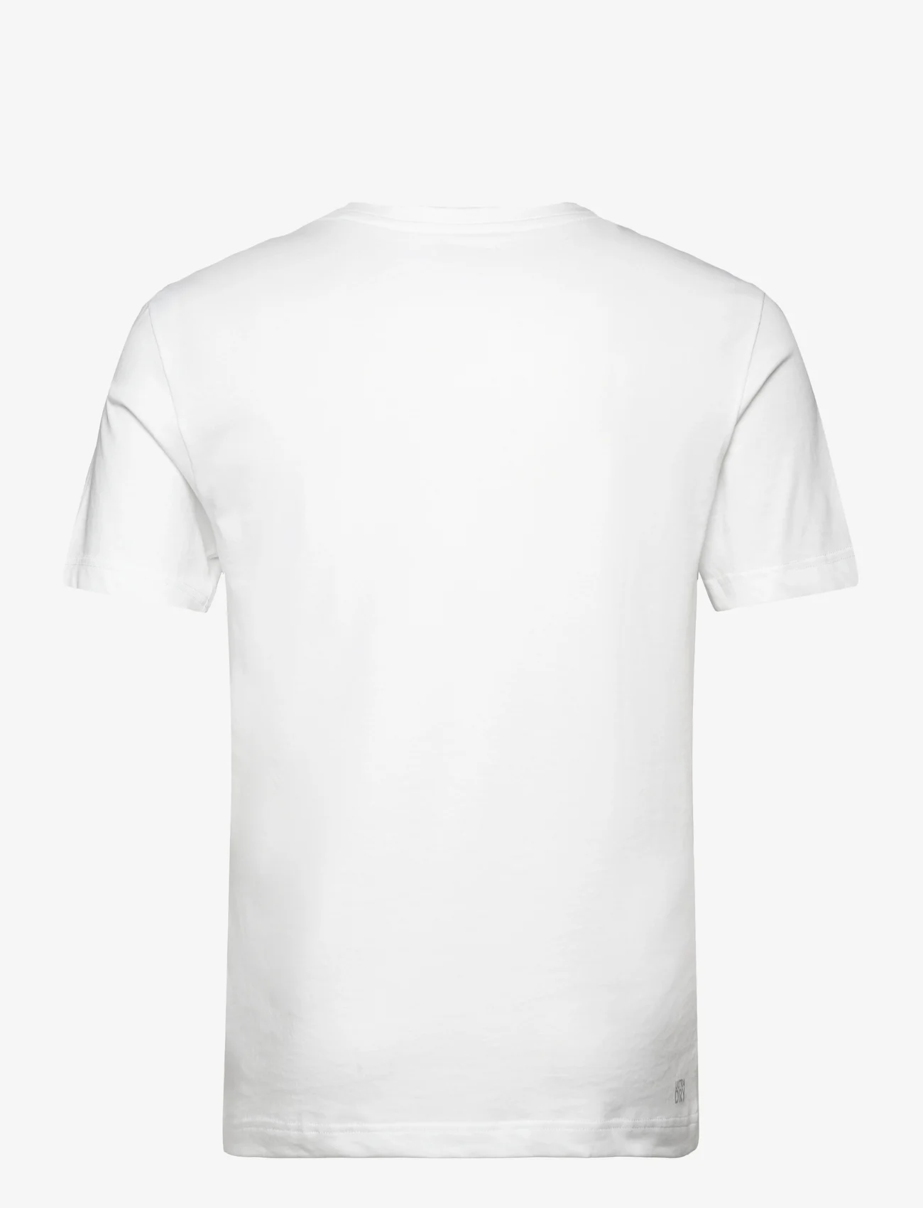 Lacoste - TEE-SHIRT&TURTLE NECK - short-sleeved t-shirts - white/black - 1