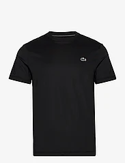 Lacoste - TEE-SHIRT&TURTLE NECK - t-shirts - black - 0