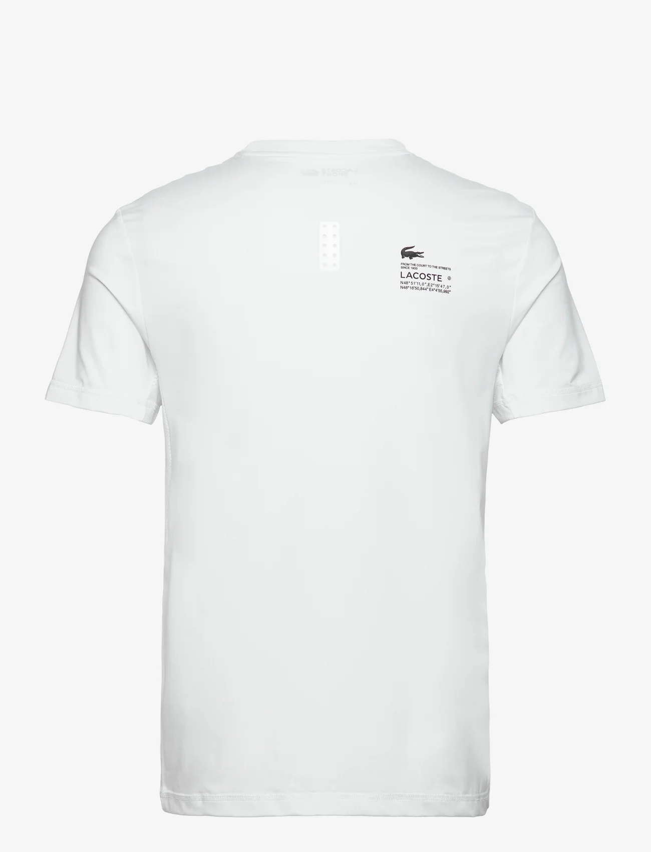 Lacoste - TEE-SHIRT&TURTLE NECK - kortermede t-skjorter - white - 1