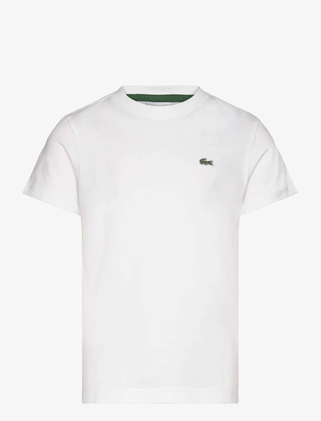 Lacoste - TEE-SHIRT&TURTLE - kortärmade t-shirts - white - 0