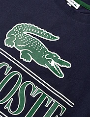 Lacoste - TEE-SHIRT&TURTLE - short-sleeved t-shirts - navy blue - 2