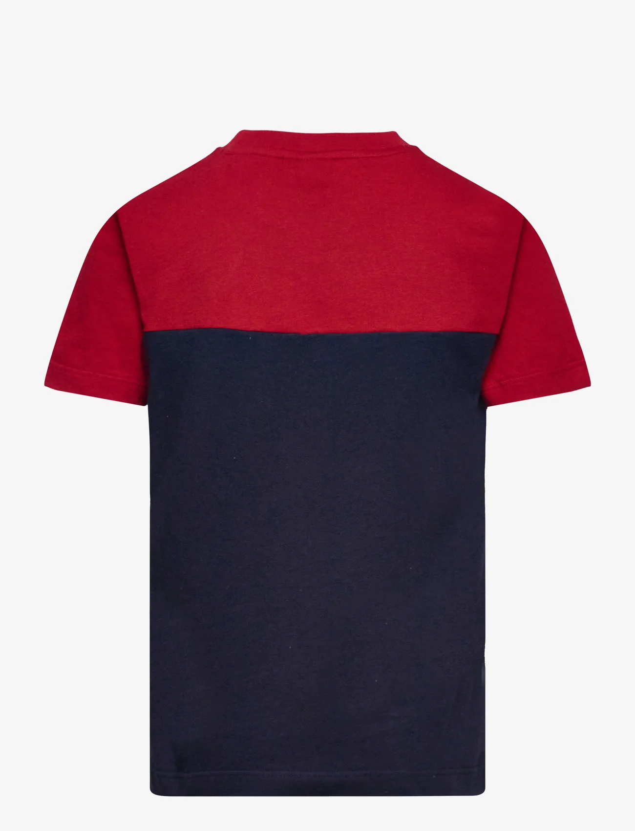 Lacoste - TEE-SHIRT&TURTLE - kortärmade t-shirts - ora/navy blue - 1