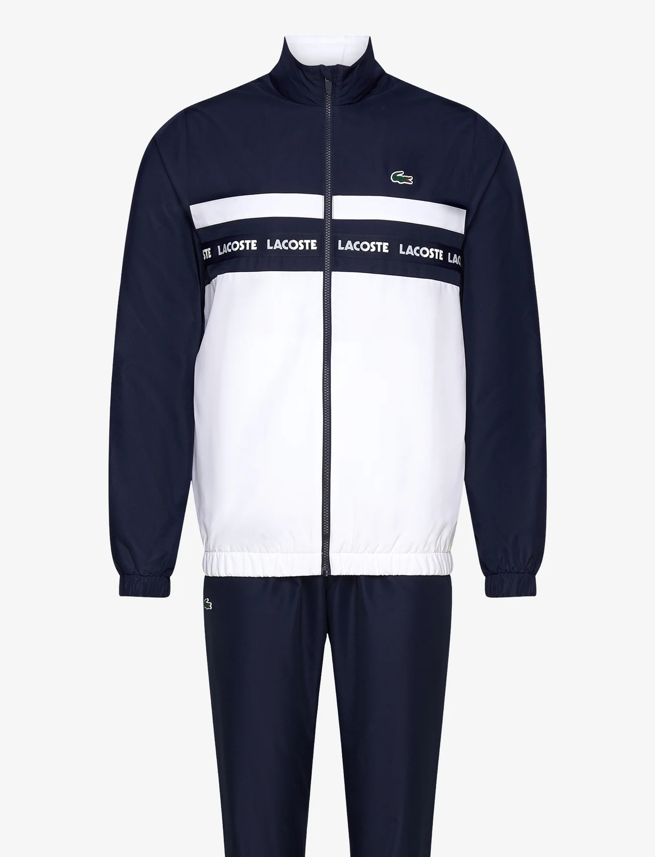 Lacoste - TRACKSUITS & TRACK TR - träningsoveraller - navy blue/white - 0