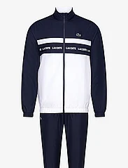 Lacoste - TRACKSUITS & TRACK TR - tracksuits - navy blue/white - 0