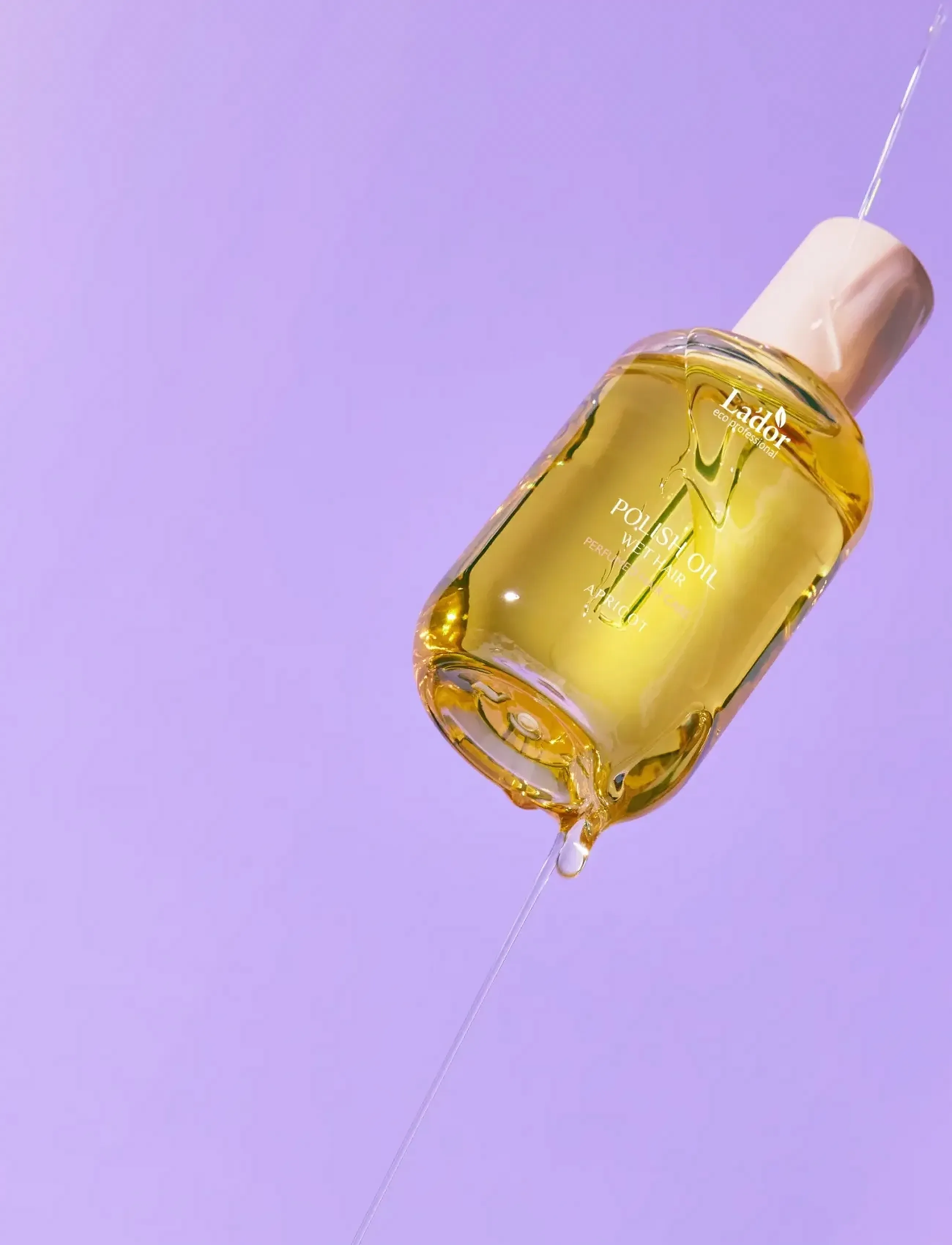 La'Dor - Polish Oil Apricot 80ml - no color - 2