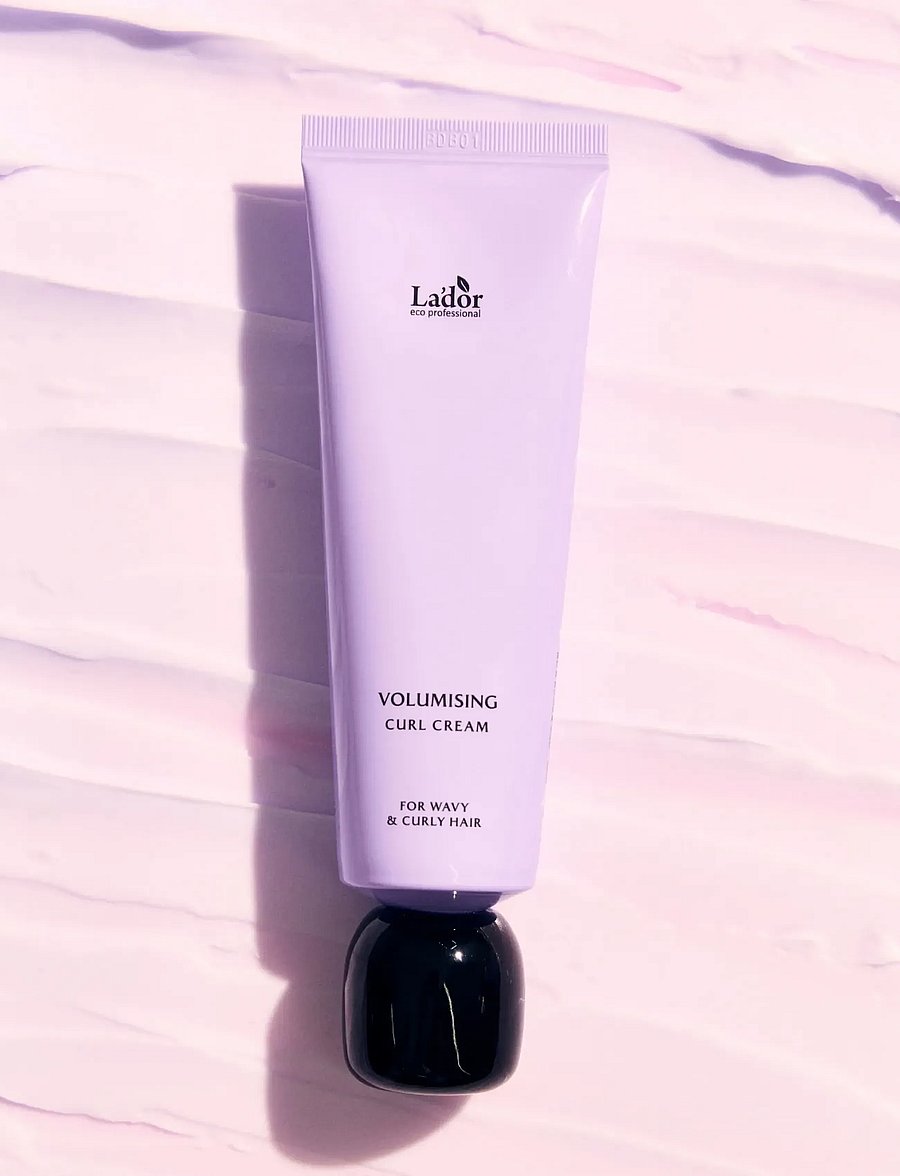La'Dor - LADOR Volumising Curl Cream 80ml - stylingkräm - white - 0