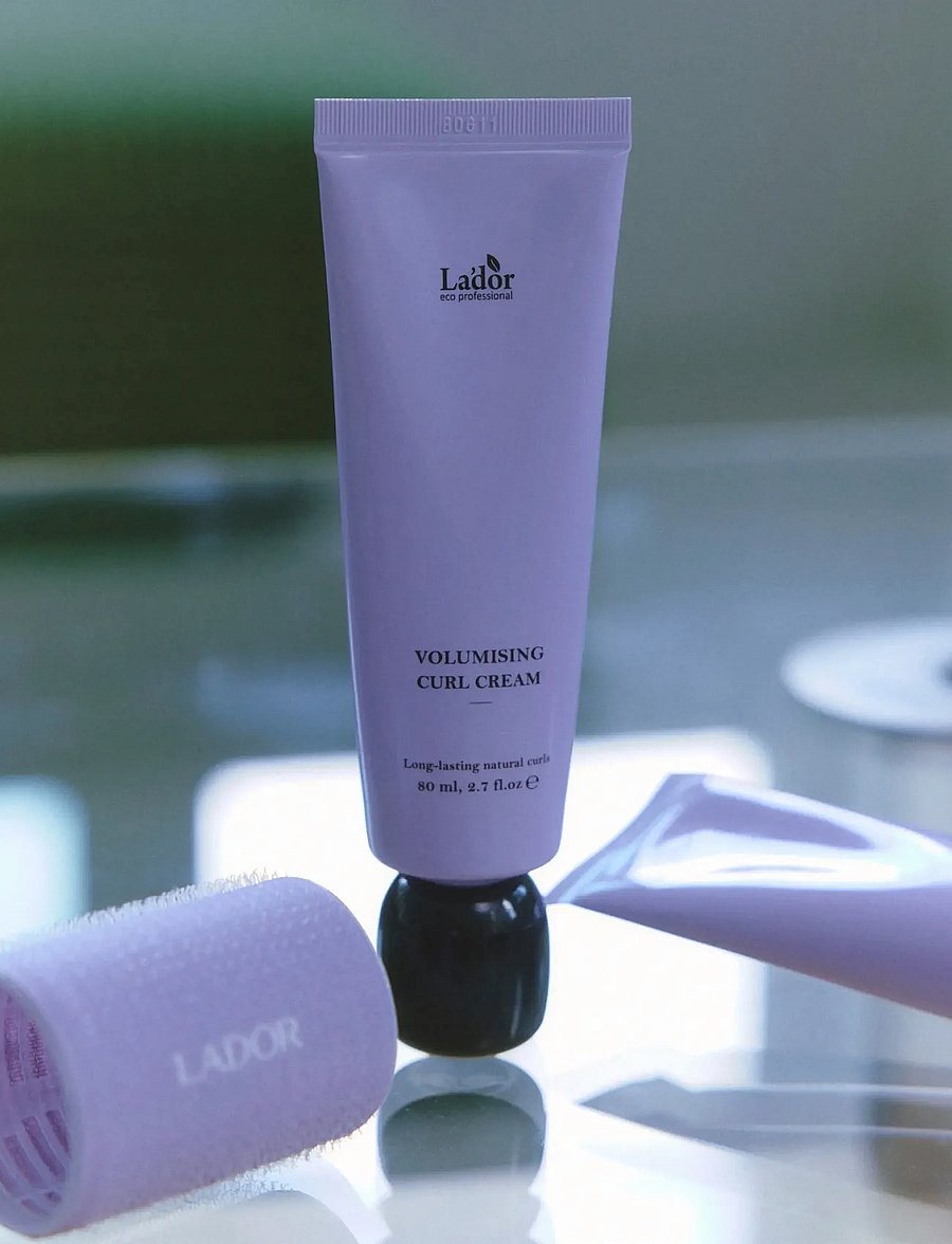 La'Dor - LADOR Volumising Curl Cream 80ml - stylingkräm - white - 2