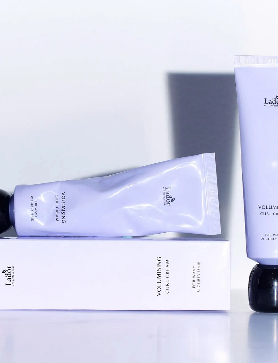 La'Dor - LADOR Volumising Curl Cream 80ml - stylingkräm - white - 4