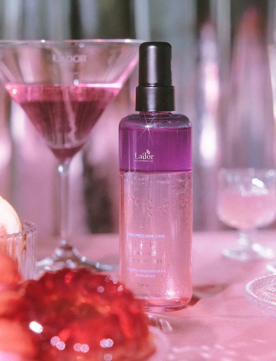 La'Dor - Keratin Layered Oil Mist Fig Tea 130ml - sommarens hårprodukter - clear - 0