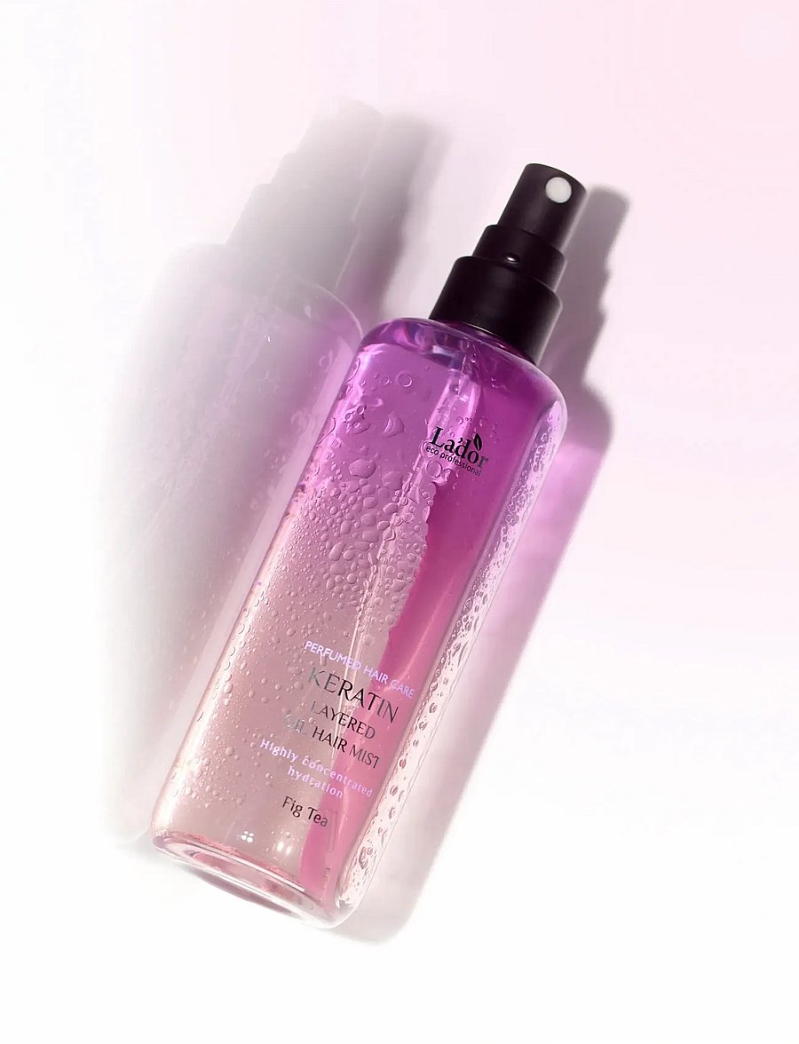 La'Dor - Keratin Layered Oil Mist Fig Tea 130ml - sommarens hårprodukter - clear - 2