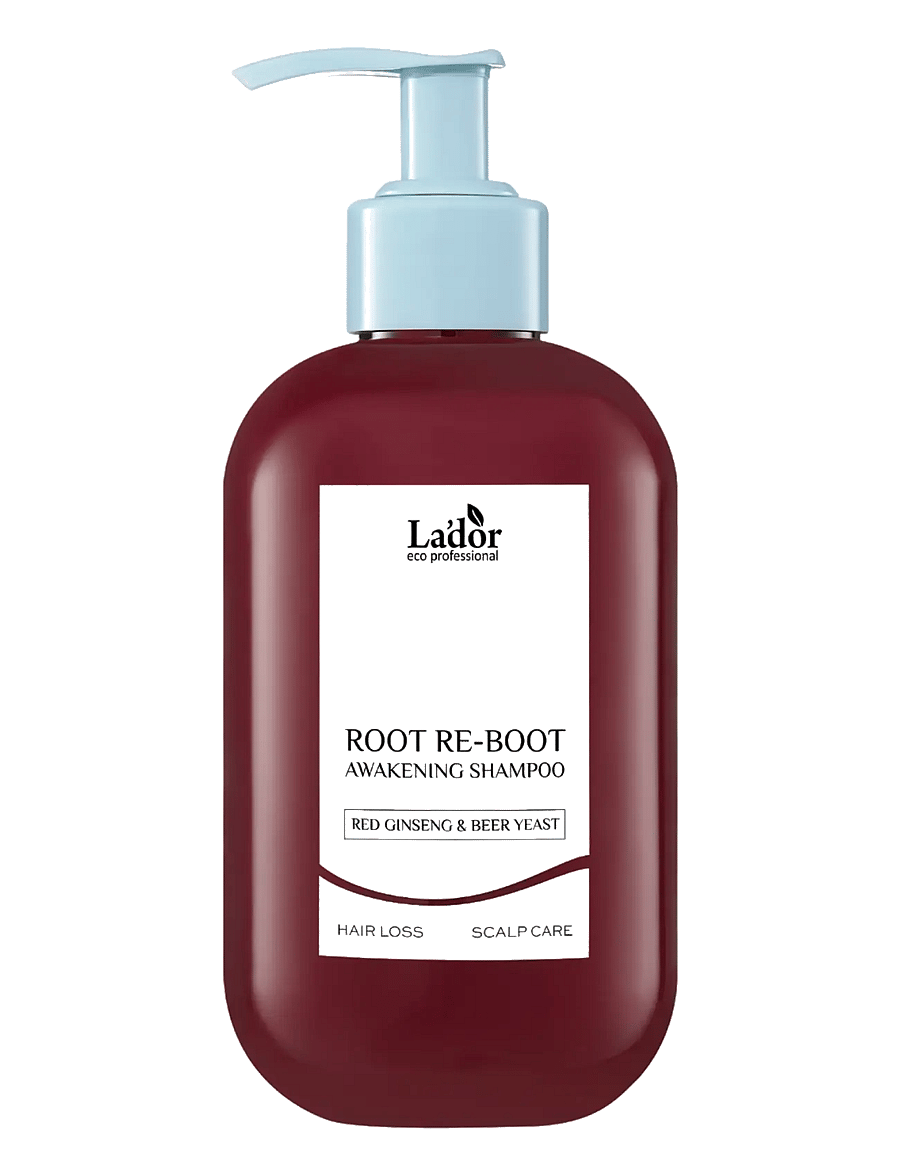 La'Dor - LADOR Root Re-Boot Awakening Shampoo Red Ginseng & Beer Yeast 350ml - red - 0