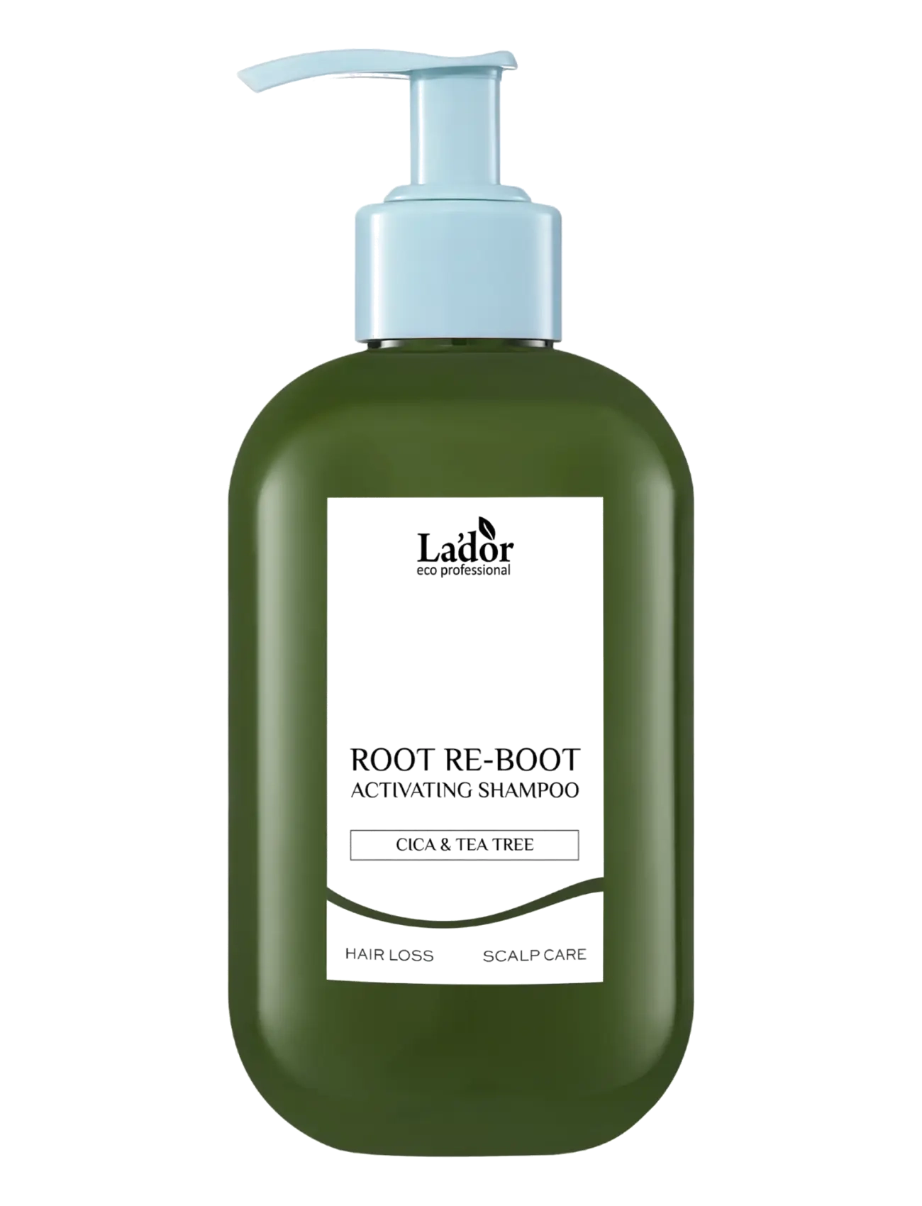 La'Dor LADOR Root Re-Boot Activating Shampoo Cica & Tea Tree 350ml - Scalp treatment - GREEN / clear