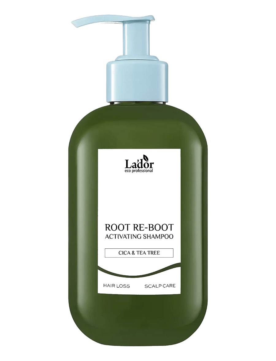 La'Dor - LADOR Root Re-Boot Activating Shampoo Cica & Tea Tree 350ml - green - 0